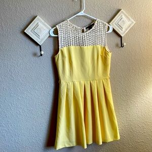Cute yellow dress